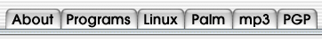 menu bar